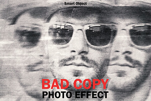 Bad Copy Photo Effect, a Layer Style Add-On by alexdndz