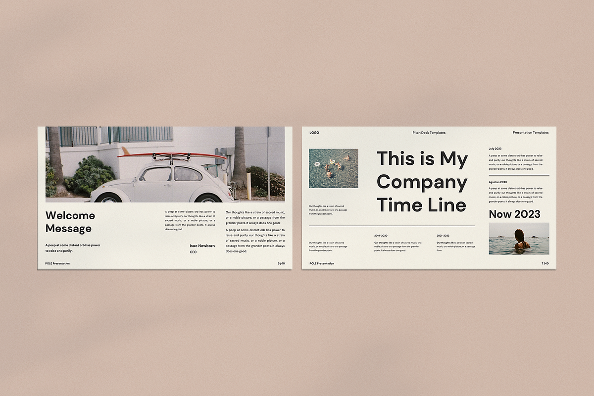Pole - Pitch deck Powerpoint, a Presentation Template by Surotype (Photo 7 of 10)