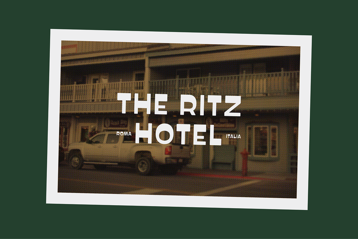 PRAK Trotoer - Vintage Display Font, a Sans Serif Font by Healltica.std (Photo 18 of 27)