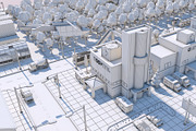 Low Poly City Town Pack, an Architecture 3D Model by multimedia4ds (Thumbnail 20 of 41)