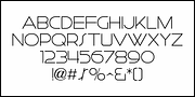 Dinner Out JNL, a Sans Serif Font by Jeff Levine Fonts (Thumbnail 3 of 5)