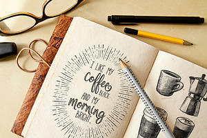 Aysheea Inline Script, a Script Font by DoubleZ Studio