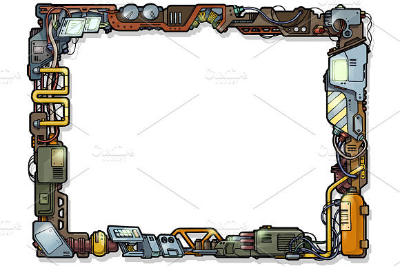 Vintage Techo Frame preview 3