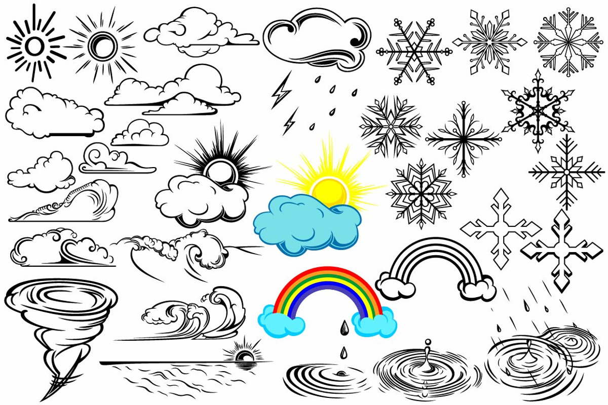 Weather conditions, an Object Illustration by LineworkStock (Photo 2 of 3)