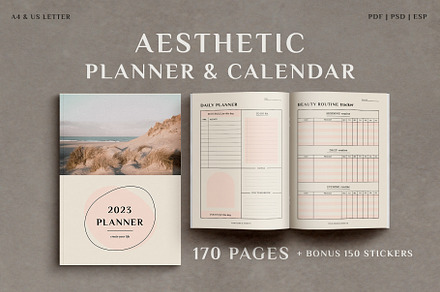 Aesthetic Planner & Calendar