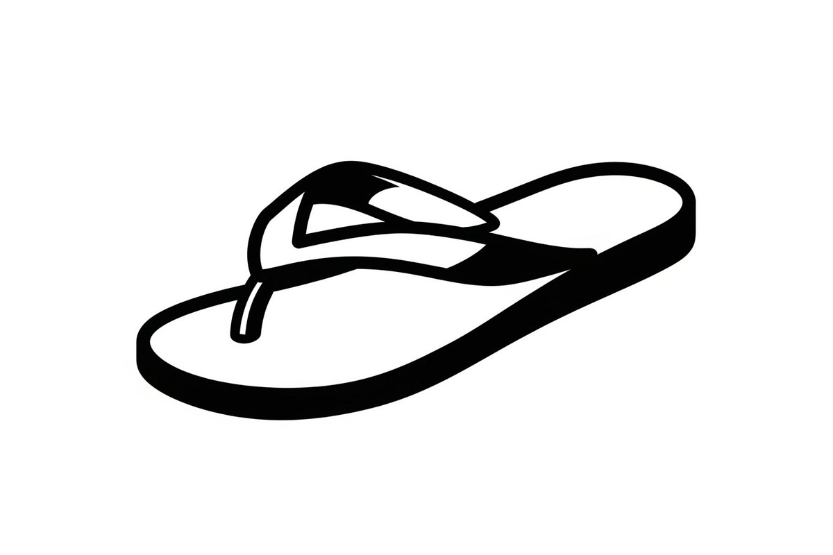 Beach Sandals Flip Flop Vector Bundl, an Illustration by jahid234 (Photo 13 of 49)