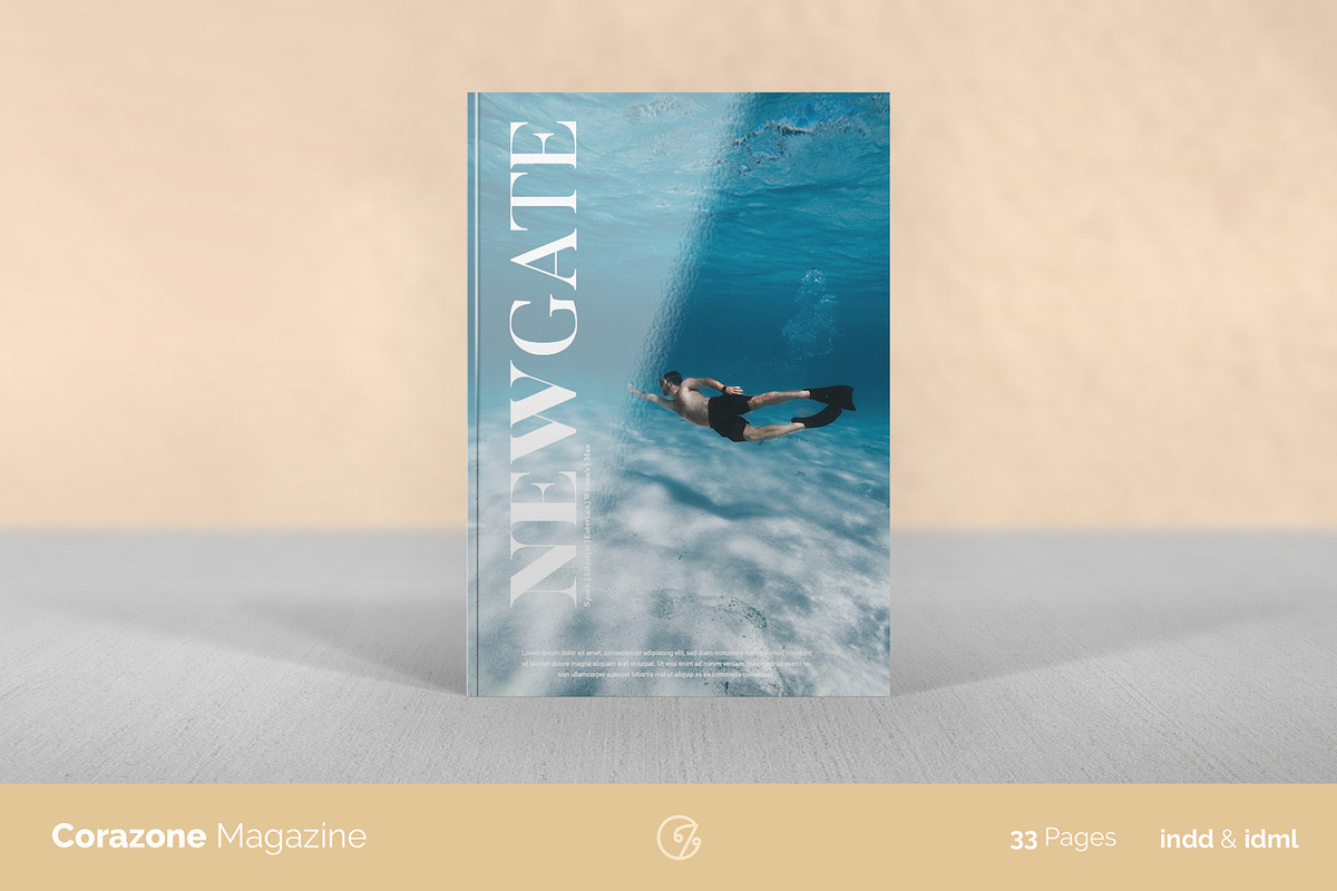 Newgate Magazine - 2019 Edition, a Magazine Template by Bokuto (Photo 1 of 13)
