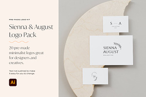 Minimalist Logo Pack for Designers