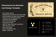 Cleaning Service Business Card, a Business Card Template by Kseniya-Omega (Thumbnail 2 of 5)