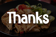 Spicy Chicken | Script Font, a Script Font by Scratchones (Thumbnail 9 of 9)