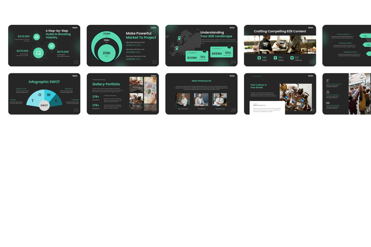 B2B - Marketing Template preview 3