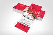 Wedding Rack Card Template 2 Sided, a Flyer Template by Design Up (Thumbnail 2 of 3)