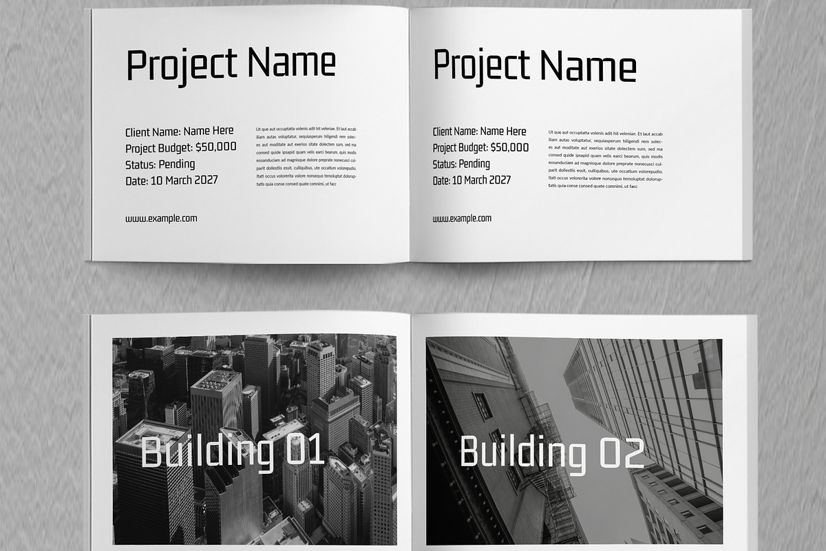 Modern Architecture Portfolio, a Brochure Template by ContestDesign (Photo 5 of 5)