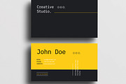 Business Card Template, a Business Card Template by MightyDesign (Thumbnail 3 of 6)