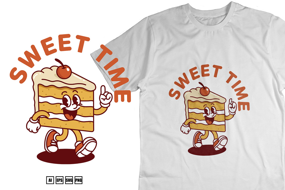 Illustration Sweet Time Mascot, a Food Illustration by kalehstudio (Photo 2 of 3)