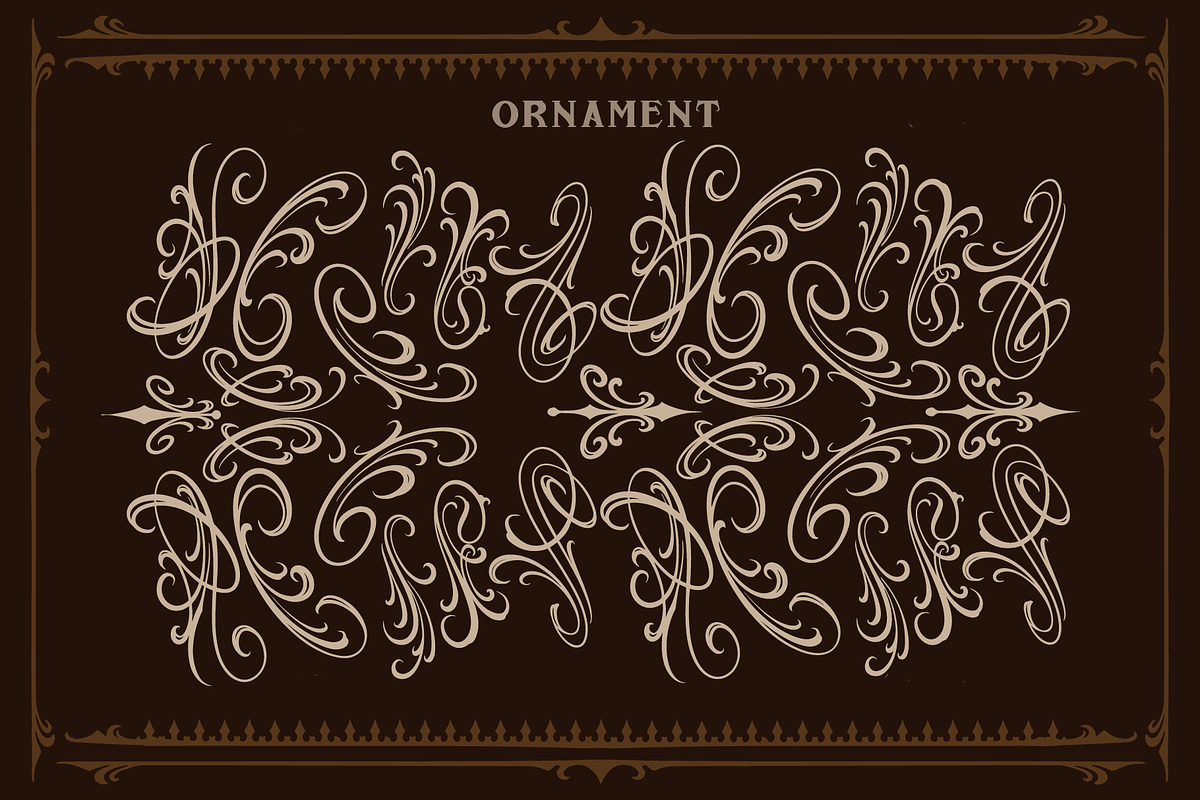 MORGANTATTOO + EXTRAS, a Blackletter Font by dansdesign (Photo 5 of 6)