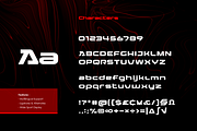 Cravend - Techno Wide Display, a Sans Serif Font by Namara Creative Studio (Thumbnail 7 of 11)