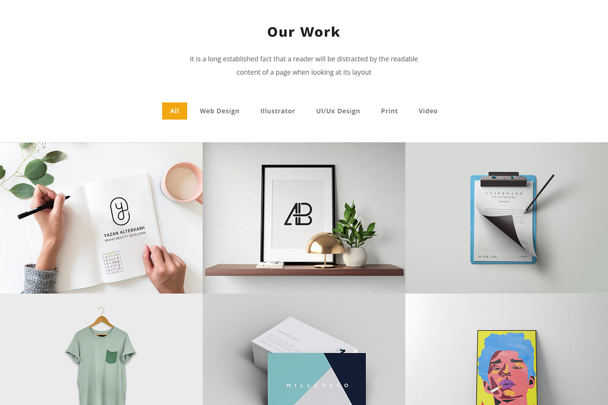 Developer Portfolio for Freelancers, a Bootstrap Template by Themeplaza (Photo 4 of 6)