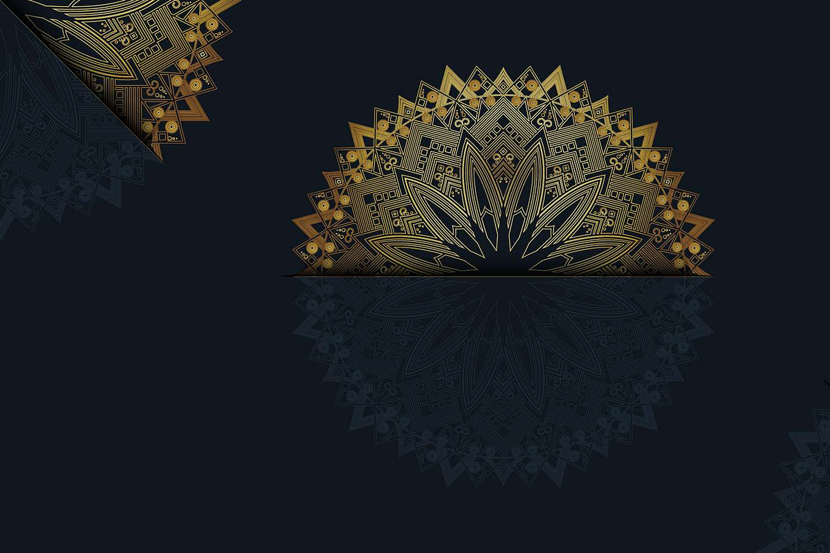 560+ Mandala Design Mega Collection, a Decorative Illustration by NJ Himel (Photo 108 of 289)