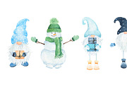 Watercolor Christmas illustration., a Pattern Graphic by Nataliia Pyzhova (Thumbnail 3 of 6)