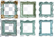 29 Colorful Ornate Frame PNGs, a Decorative Illustration by Loony Dream Designs (Thumbnail 3 of 7)