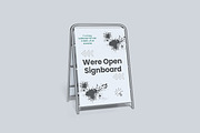 Sign Board Mockup, a Mockup by NyakBiett (Thumbnail 2 of 5)
