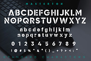 Masterton, a Sans Serif Font by edcreative (Thumbnail 4 of 6)