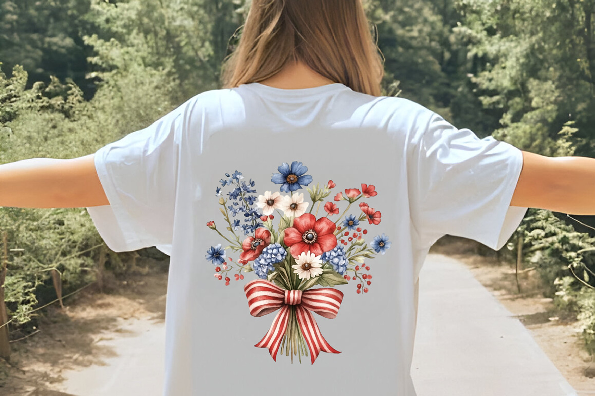 Western 4th Of July Watercolor Clipa, an Illustration by Digital Artistic99 (Photo 9 of 9)