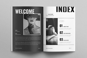 Services Guide Design Template