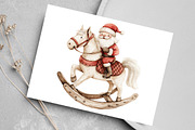 Patchwork Christmas Cute Santa, an Illustration by Canvas Craft (Thumbnail 8 of 8)