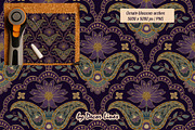 Midnight Saffron, a Decorative Illustration by Decor Lines (Thumbnail 4 of 10)