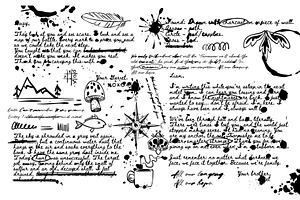 Handwritten travel notes on white, an Illustration by art PVP - market
