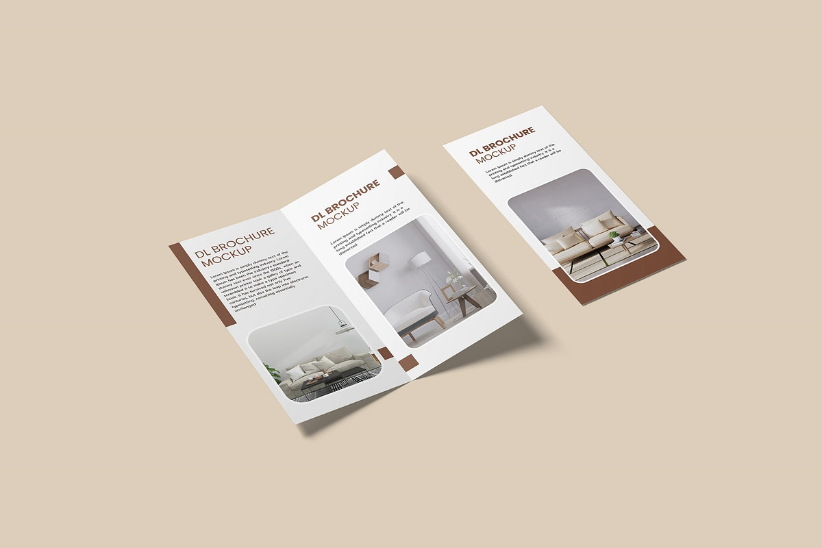 DL Brochure Mockup, an Advertising Mockup by zuhraabdullah (Photo 10 of 11)