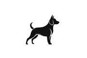Dog Portrait Silhouette Bundle, an Illustration by jahid234 (Thumbnail 20 of 37)