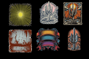 Outlaw Revival Collection, an Object Graphic by Avery Burke Creative (Thumbnail 4 of 12)