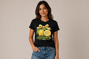 Lemon Rhinestone PNG, a Food Illustration by Pixels.Craft (Thumbnail 5 of 8)
