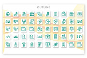 200 Finance Icon Pack, a Duotone Icon by Creastale (Thumbnail 2 of 5)