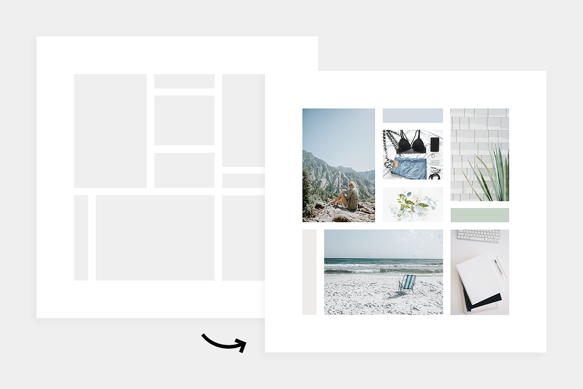 Brand Board Template Bundle, a Branding & Logo Template by the design lab (Photo 3 of 5)