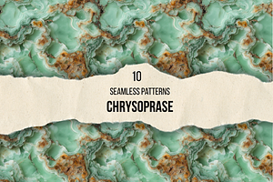 Chrysoprase Seamless Photo Patterns
