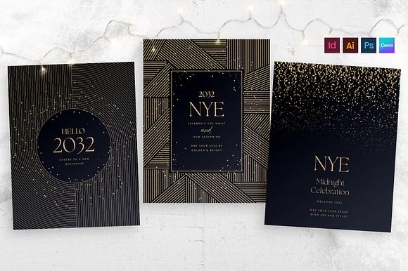 Luxury New Years Eve Party Flyer preview 6