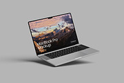 Laptop Mockup, a Mac Mockup by SimpangGraphics (Thumbnail 5 of 9)