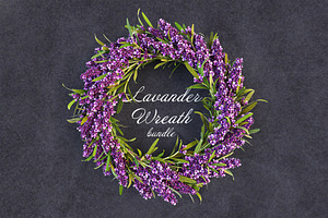 Lavander Wreath