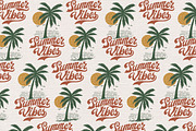 Summer Vibes, a Pattern Graphic by Wak Jay Creative Studio (Thumbnail 1 of 7)