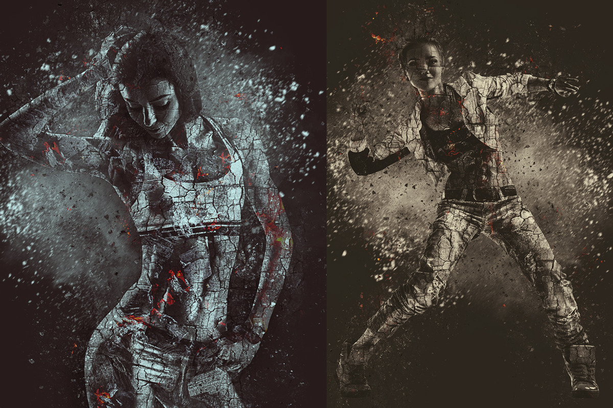 Black Rock Photoshop Action, an Action Add-On by iHemalaya (Photo 4 of 7)