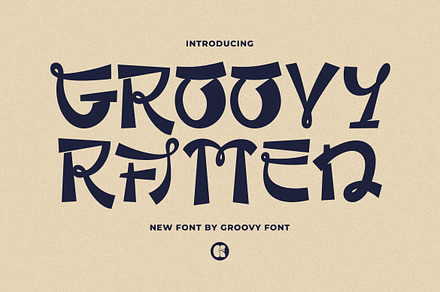 Groovy Ramen! New Font