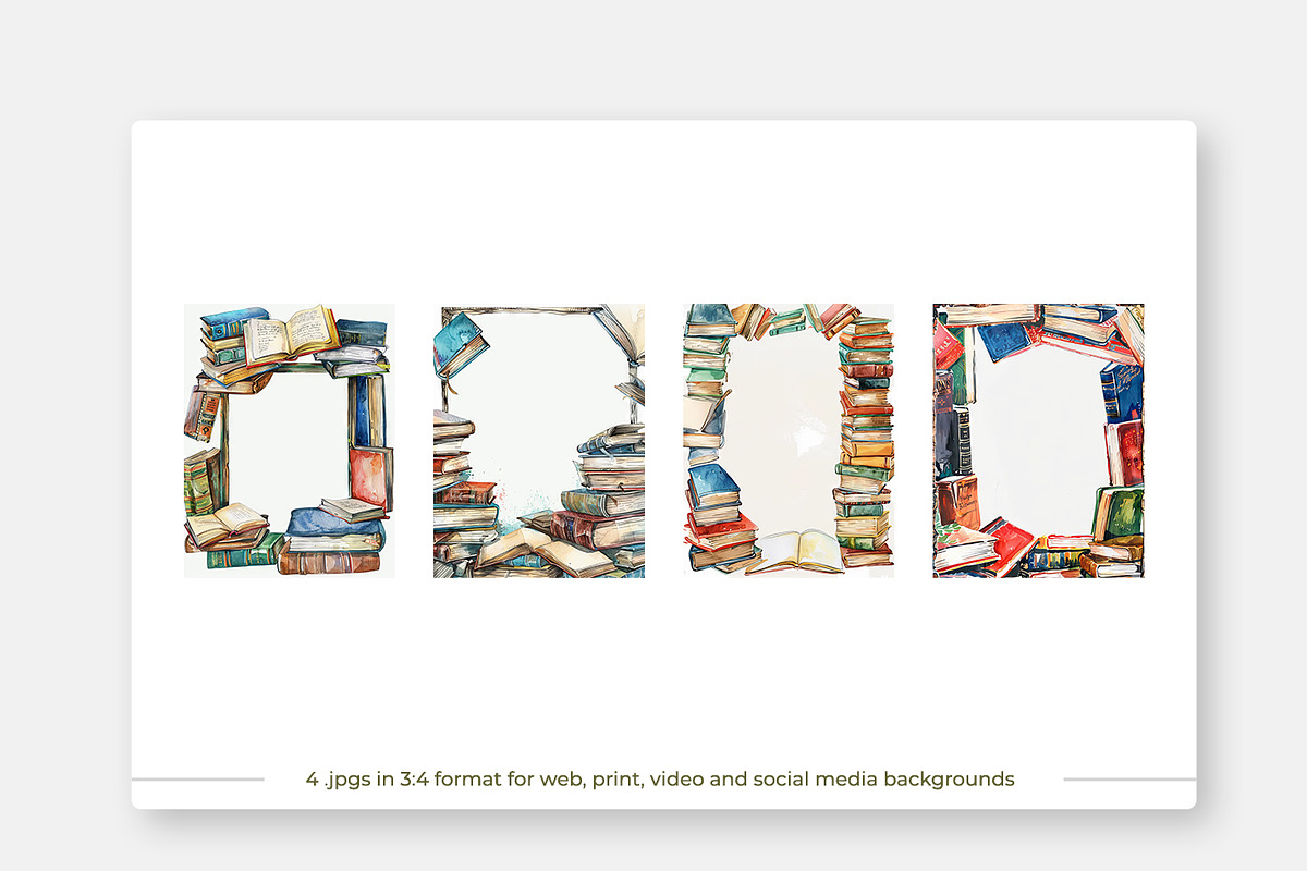 The Book Bundle, a Background Graphic by karenfoleyphoto (Photo 6 of 6)