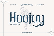 Hoojuy | Serif Classic Modernism