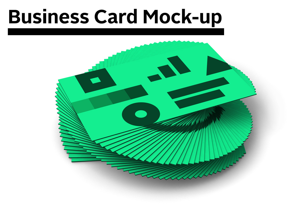 Business Card Mock-up, a Print Template by Madbiologist (Photo 1 of 5)