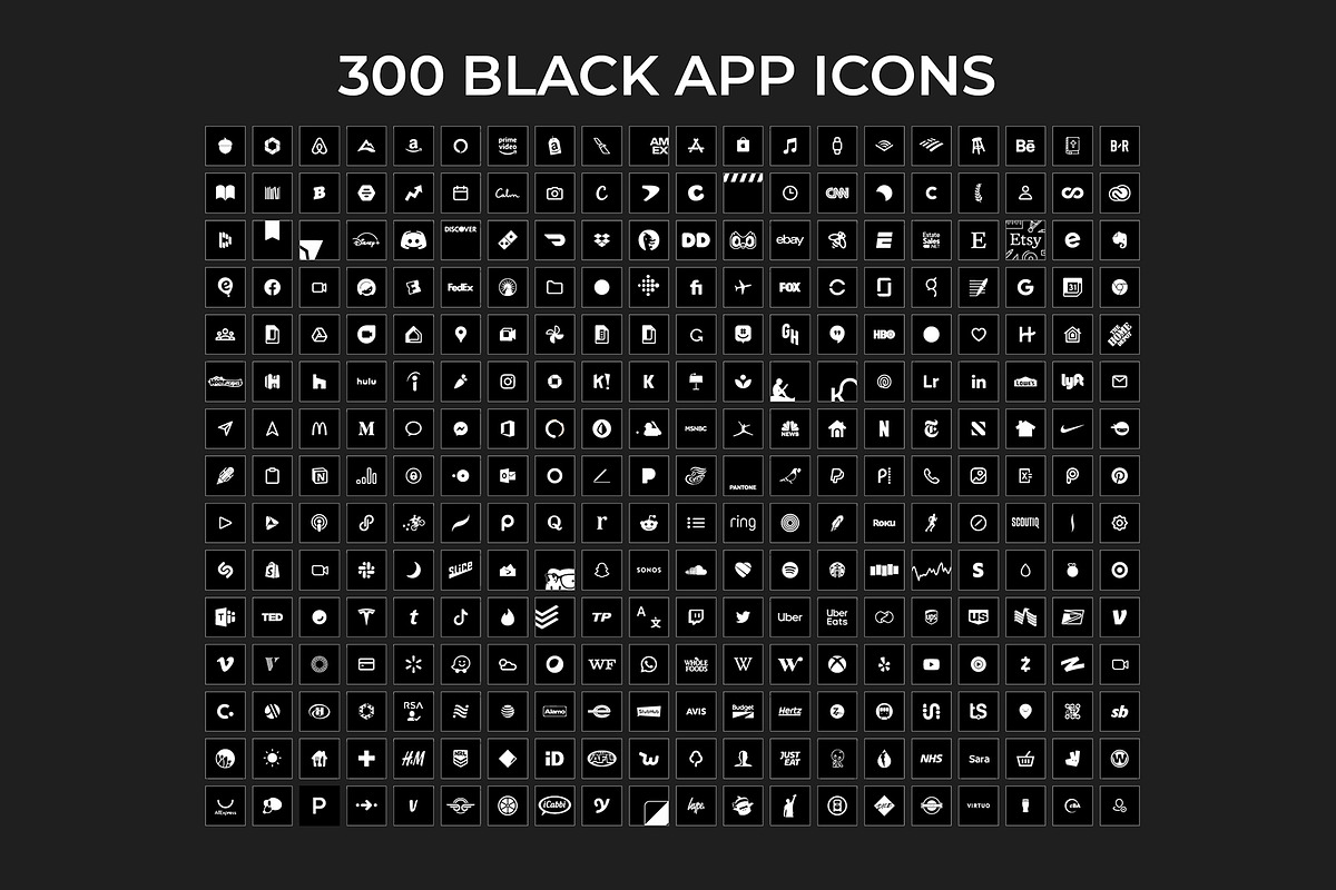 1,800 BESTSELLERS Dark Theme Icons, an Icon by A Good Design Studio (Photo 3 of 9)