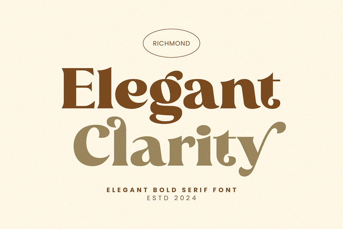 Richmond, a Serif Font by Umitype (Photo 4 of 10)
